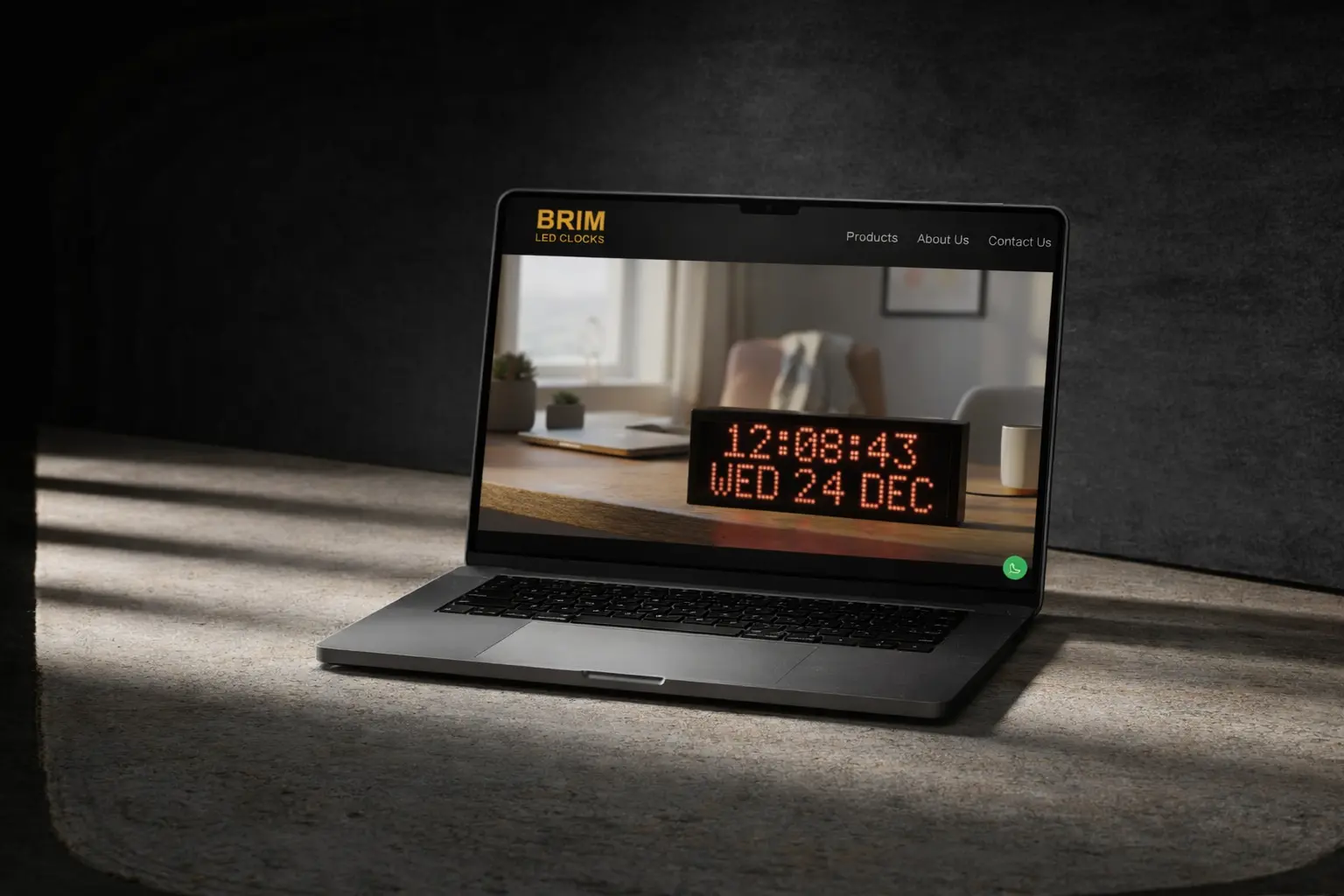 BRIM Clocks e-commerce website by Quroix Labs